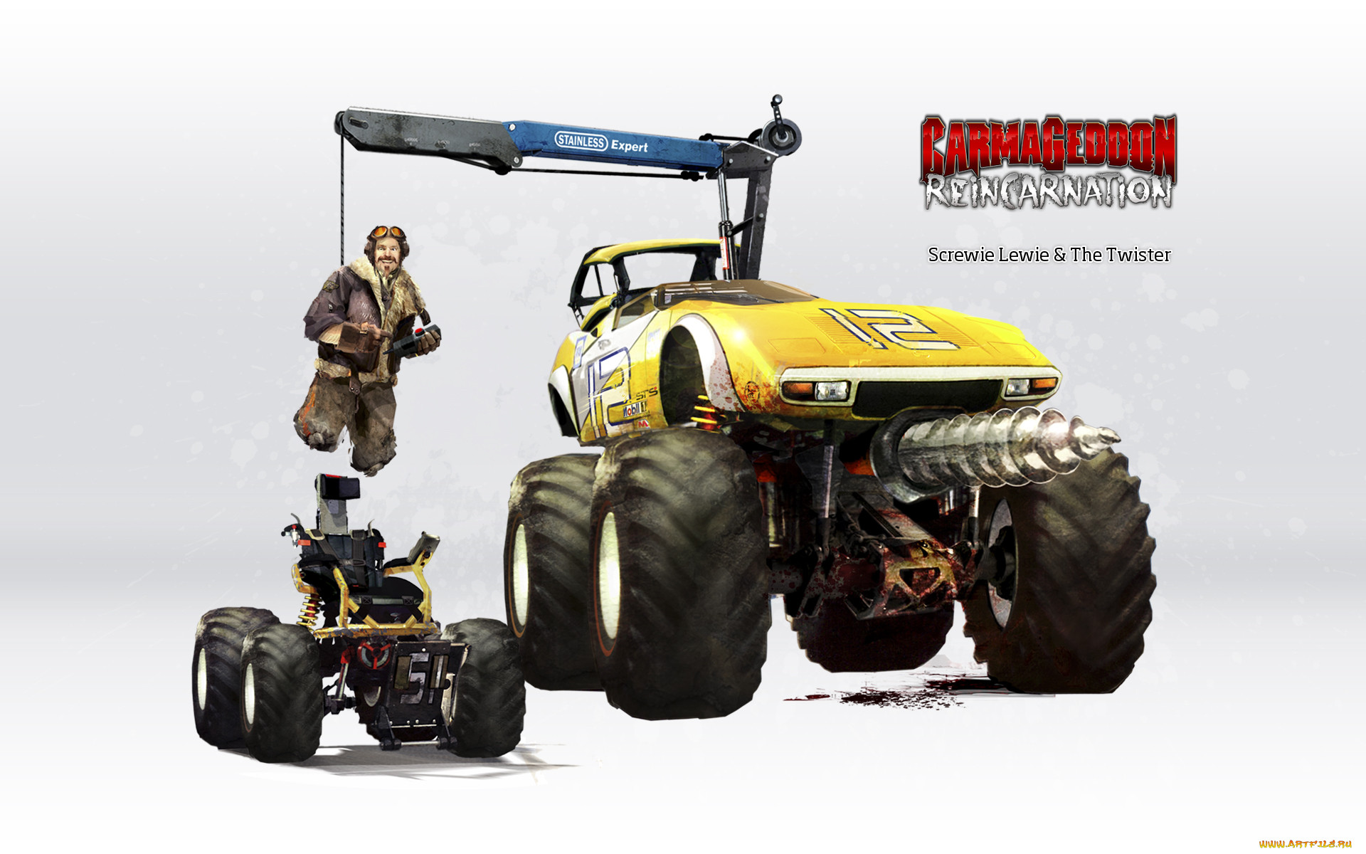 screwie, lewie, light, , , carmageddon, reincarnation